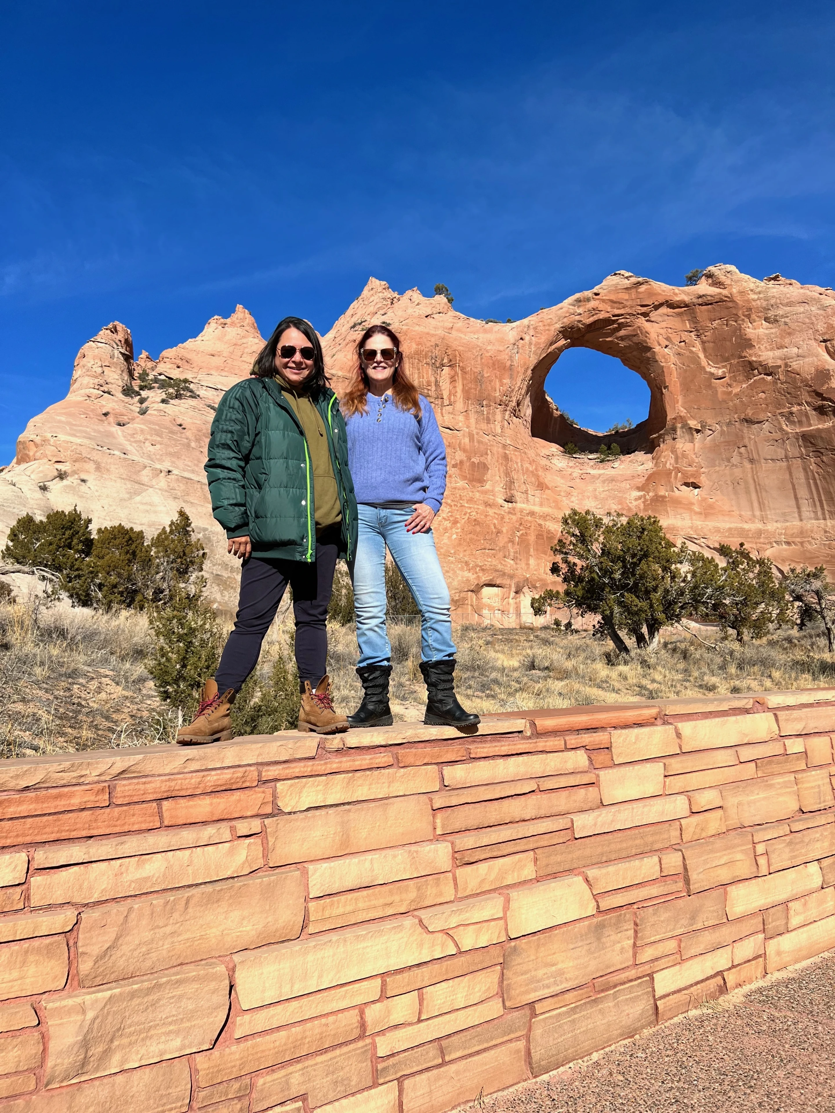 Anne and Gretel at Window Rock — F**k Your Face