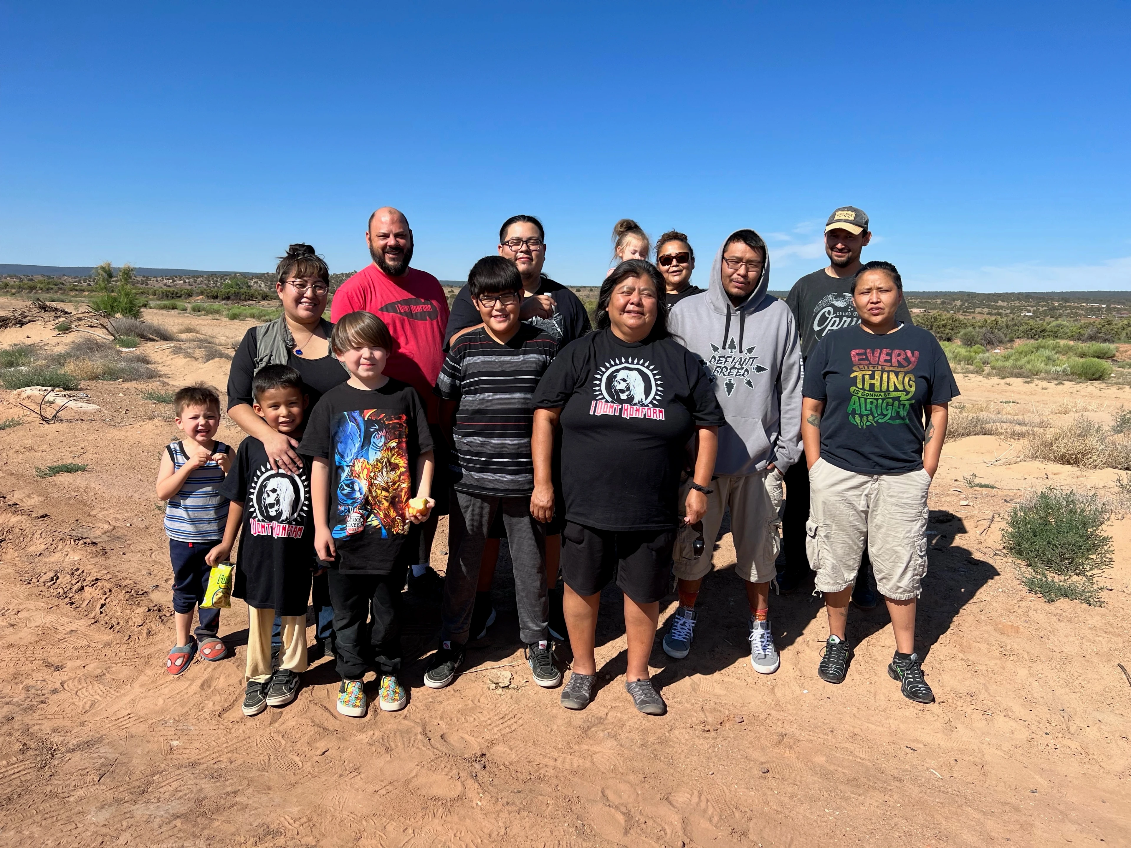 Family group photo on location — F**k Your Face