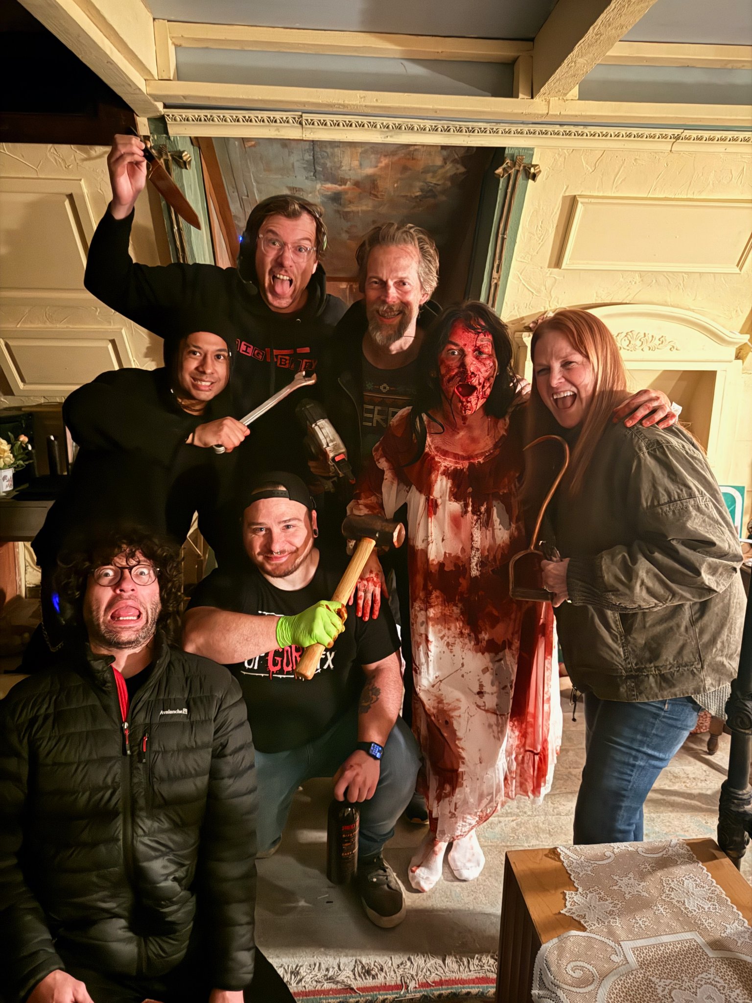 Behind the scenes — Hannah Goes to Hell