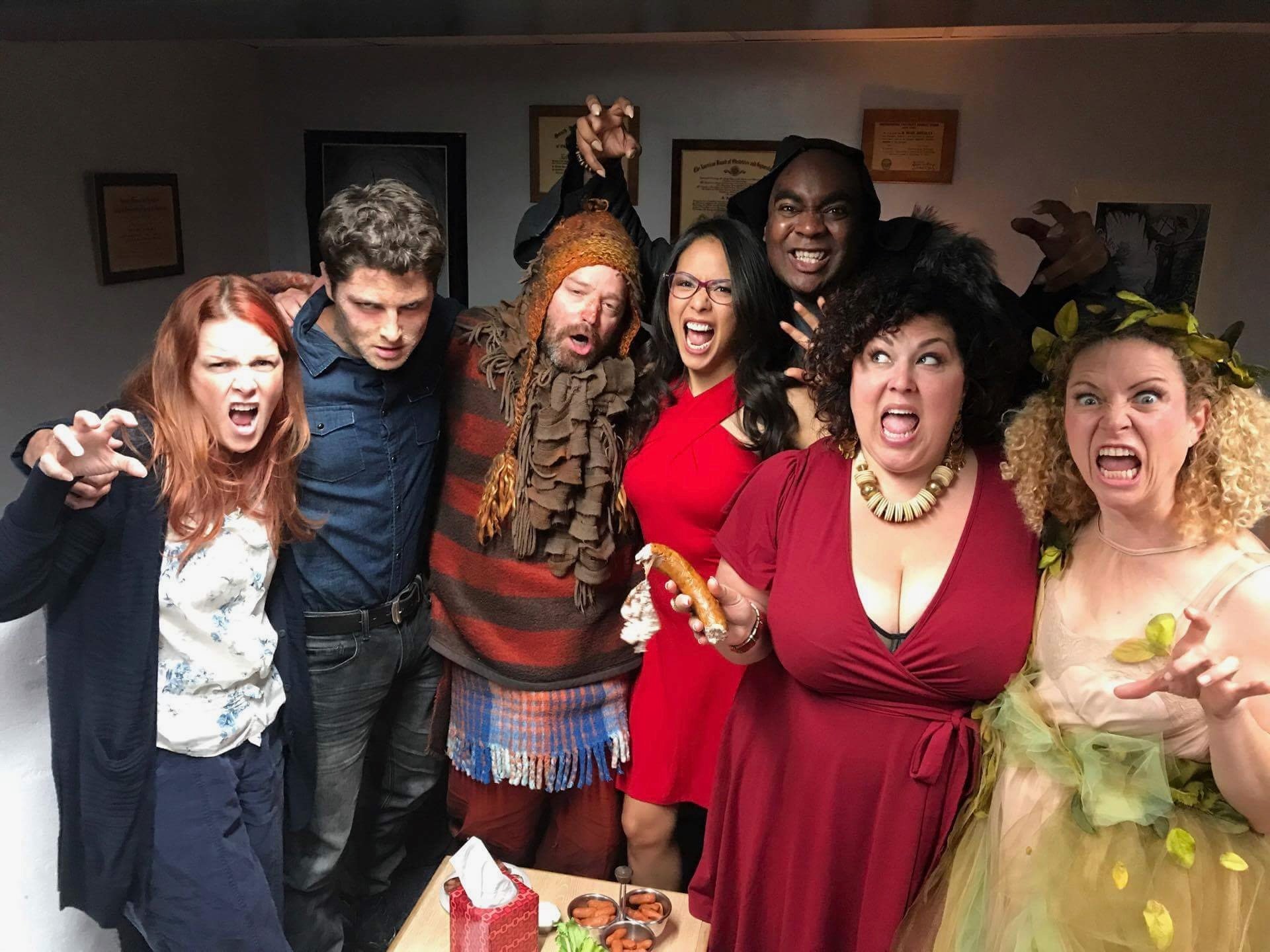 An Accidental Zombie (Named Ted) — stills and behind the scenes