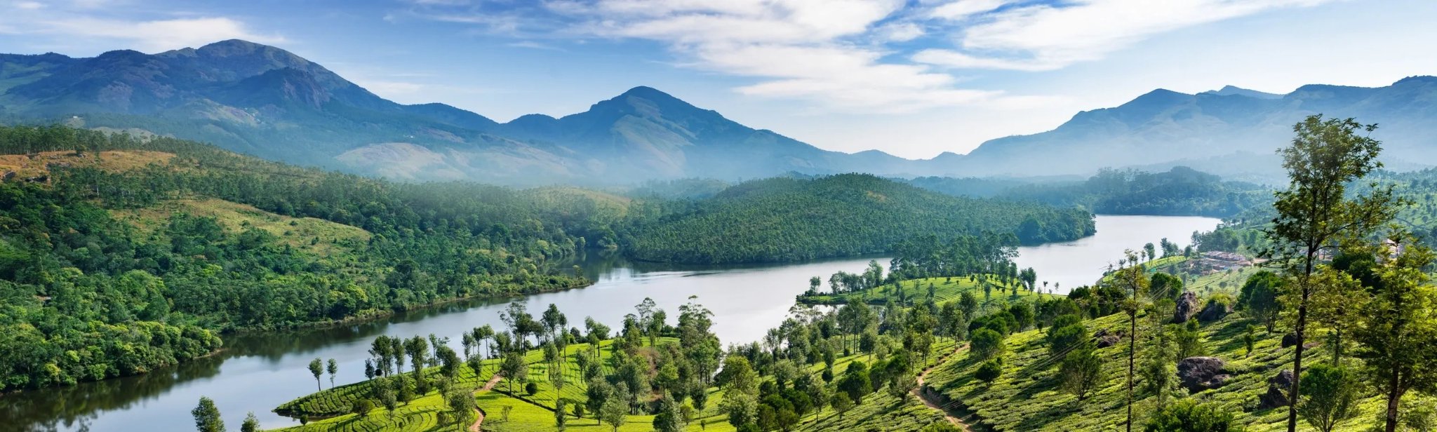 Kerala river valley