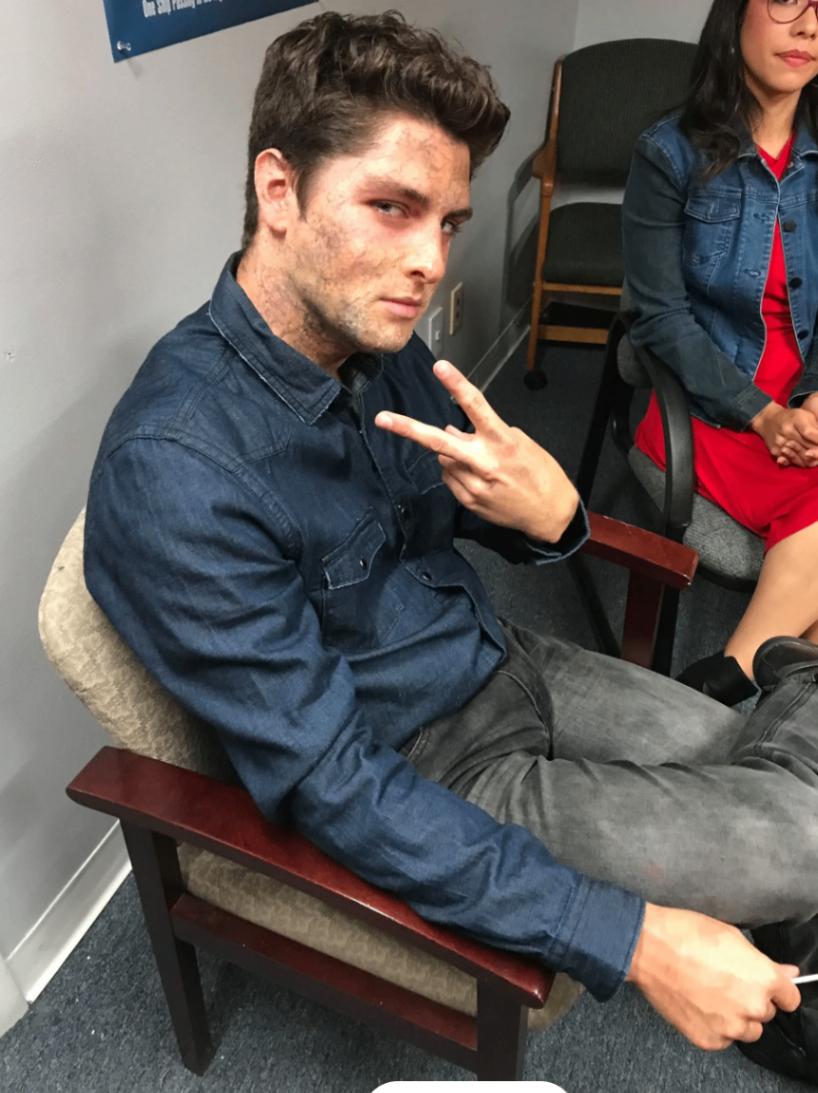 An Accidental Zombie (Named Ted) — stills and behind the scenes